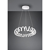 HLW LED Dimbare LED Hanglamp 33W - Rond Mat Wit - Neutraal Wit Licht 4000K