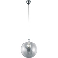 LED Hanglamp Trion Dini - Rond Mat Nikkel Aluminium met E27 Fitting