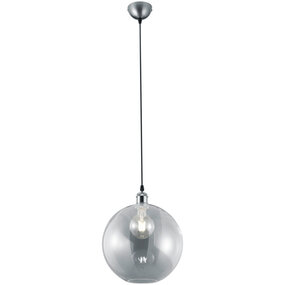 LED Hanglamp Trion Dini - Mat Nikkel, E27 Fitting, Aluminium LED Hanglamp Trion Dini - Mat Nikkel, E27 Fitting, Aluminium
