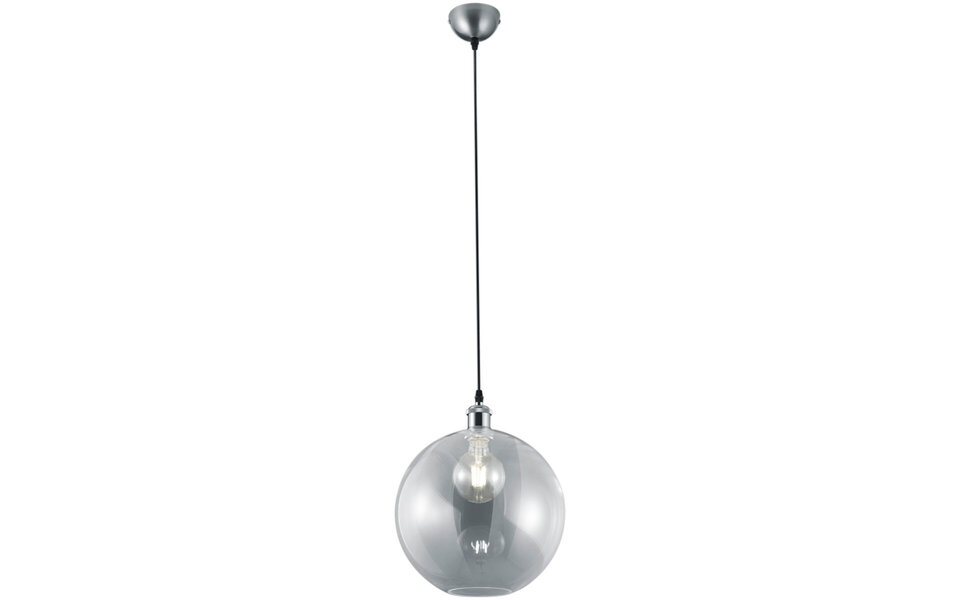 HLW LED LED Hanglamp Trion Dini - Rond Mat Nikkel Aluminium met E27 Fitting