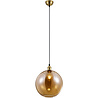HLW LED Gouden LED Hanglamp Trion Dini - Rond, Mat Goud Aluminium, E27 Fitting