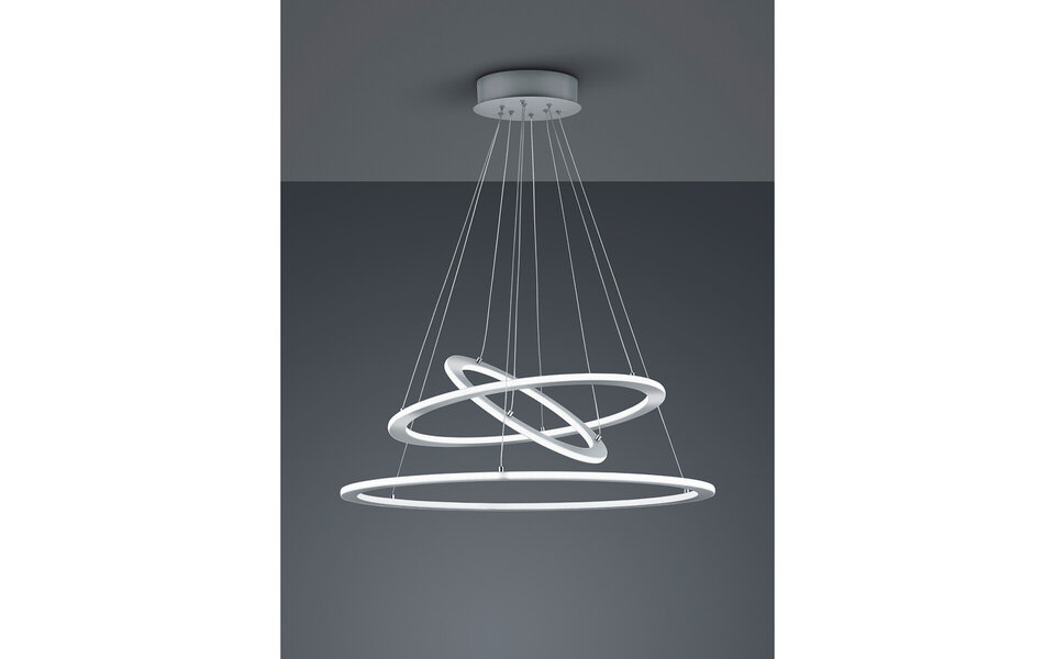 HLW LED LED Hanglamp Trion Duban 75W - Dimbare Witte LED Lamp in Warm Wit 3000K