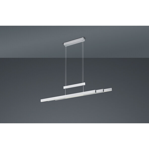 HLW LED LED Hanglamp Trion Trojan 54W - Mat Nikkel, Aluminium, Up & Down Verlichting HLW LED LED Hanglamp Trion Trojan 54W - Mat Nikkel, Aluminium, Up & Down Verlichting