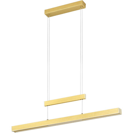 HLW LED Gouden LED Hanglamp 54W Trion Trojan - Up & Down, Kleur Aanpasbaar