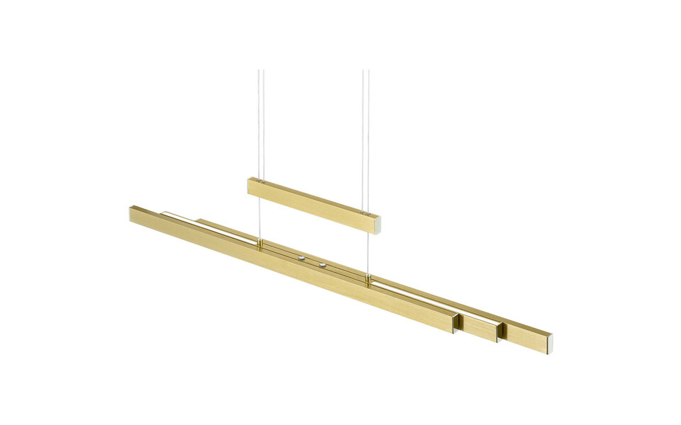 HLW LED Gouden LED Hanglamp 54W Trion Trojan - Up & Down, Kleur Aanpasbaar
