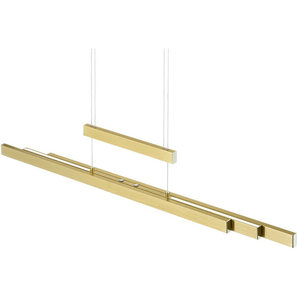 HLW LED Gouden LED Hanglamp 54W Trion Trojan - Up & Down, Kleur Aanpasbaar