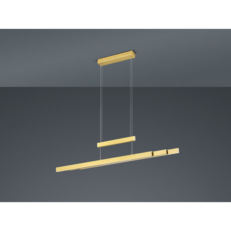 HLW LED Gouden LED Hanglamp 54W Trion Trojan - Up & Down, Kleur Aanpasbaar