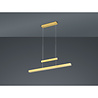 HLW LED Gouden LED Hanglamp 54W Trion Trojan - Up & Down, Kleur Aanpasbaar