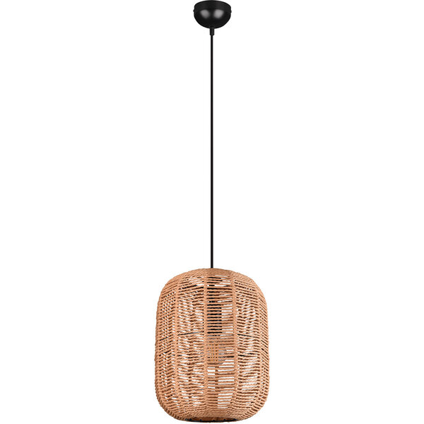 HLW LED Zwarte LED Hanglamp Trion Tuna XL - Rond, Modern Design, E27 Fitting HLW LED Zwarte LED Hanglamp Trion Tuna XL - Rond, Modern Design, E27 Fitting