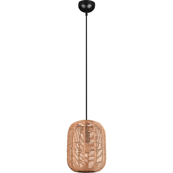 HLW LED LED Hanglamp Trion Tuna - Zwarte LED Hanglamp met E27 Fitting en Warm Lichtvenster HLW LED LED Hanglamp Trion Tuna - Zwarte LED Hanglamp met E27 Fitting en Warm Lichtvenster