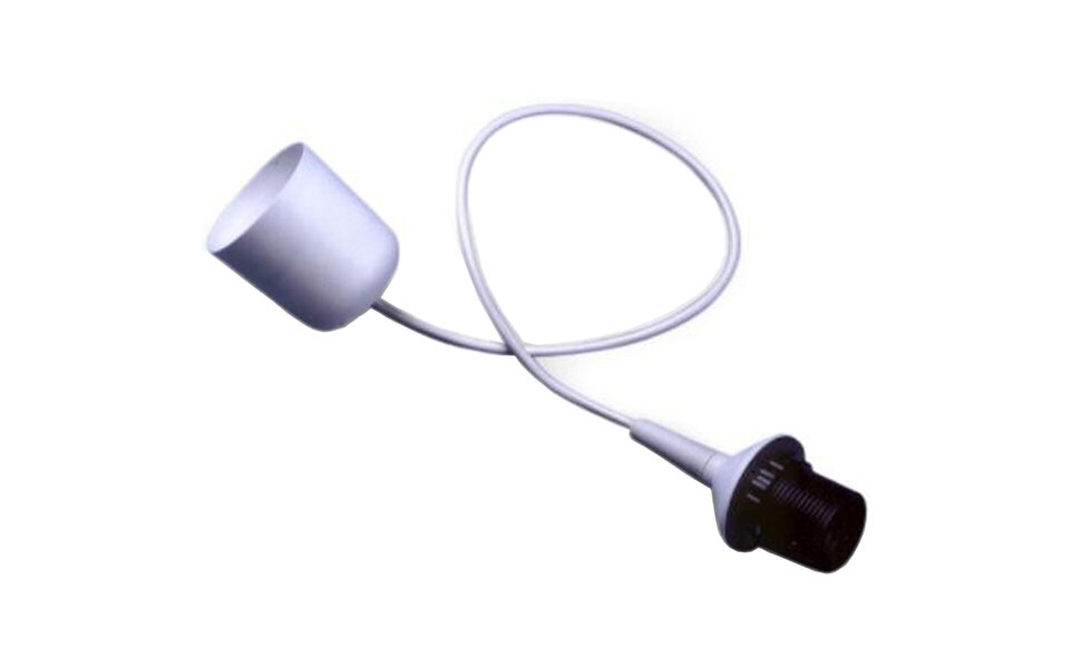 HLW LED Witte LED Hanglamp - Stoffen LED Hanglamp met E27 Fitting | Trion Ponton HLW LED Witte LED Hanglamp - Stoffen LED Hanglamp met E27 Fitting | Trion Ponton