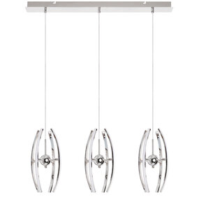 LED Hanglamp 36W - Witte LED Hanglamp met Neutraal Wit Licht