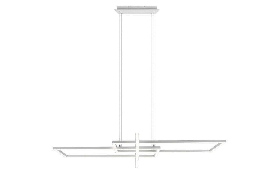 HLW LED LED Hanglamp Trion Salana 34W - Dimbaar, Warm Wit, Mat Wit Aluminium