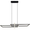 HLW LED Dimbare LED Hanglamp 34W - Mat Zwart of Wit - Warm Wit 3000K - Modern Design