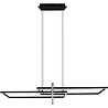 HLW LED Dimbare LED Hanglamp 34W - Mat Zwart of Wit - Warm Wit 3000K - Modern Design