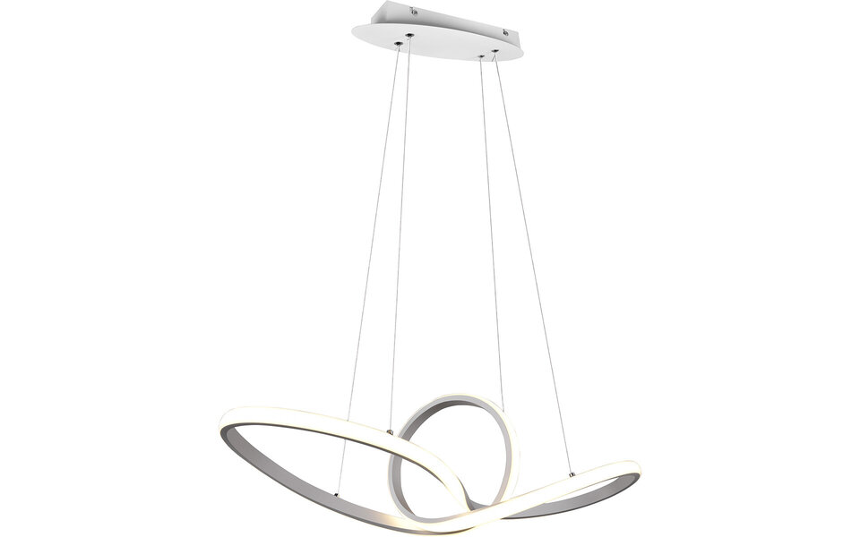 HLW LED LED Hanglamp 28W - Dimbaar, Neutraal Wit 4000K - Mat Wit Aluminium HLW LED LED Hanglamp 28W - Dimbaar, Neutraal Wit 4000K - Mat Wit Aluminium