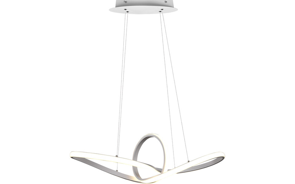 HLW LED LED Hanglamp 28W - Dimbaar, Neutraal Wit 4000K - Mat Wit Aluminium HLW LED LED Hanglamp 28W - Dimbaar, Neutraal Wit 4000K - Mat Wit Aluminium