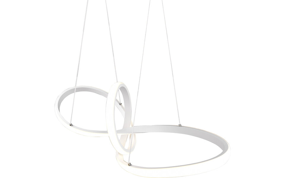 HLW LED LED Hanglamp 28W - Dimbaar, Neutraal Wit 4000K - Mat Wit Aluminium HLW LED LED Hanglamp 28W - Dimbaar, Neutraal Wit 4000K - Mat Wit Aluminium