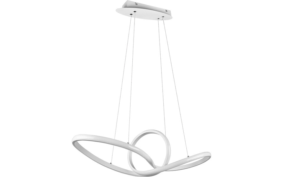 HLW LED LED Hanglamp 28W - Dimbaar, Neutraal Wit 4000K - Mat Wit Aluminium HLW LED LED Hanglamp 28W - Dimbaar, Neutraal Wit 4000K - Mat Wit Aluminium