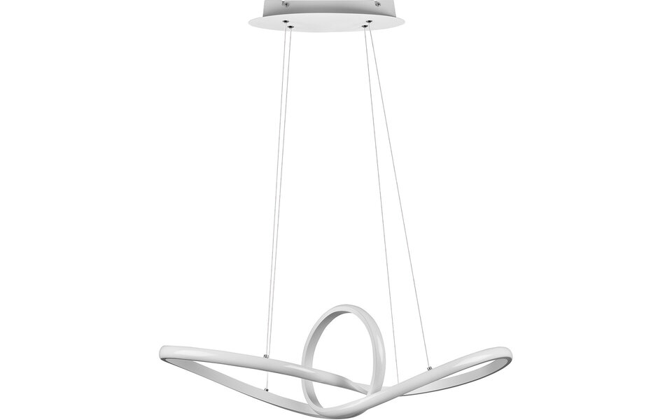 HLW LED LED Hanglamp 28W - Dimbaar, Neutraal Wit 4000K - Mat Wit Aluminium HLW LED LED Hanglamp 28W - Dimbaar, Neutraal Wit 4000K - Mat Wit Aluminium