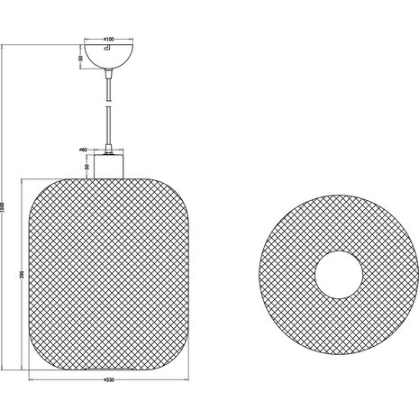 HLW LED LED Hanglamp Trion Kalim XL - Mat Zwart, Rond & Aluminium, E27 Fitting HLW LED LED Hanglamp Trion Kalim XL - Mat Zwart, Rond & Aluminium, E27 Fitting