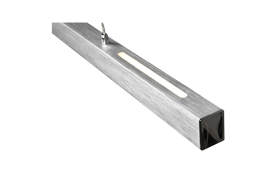 HLW LED LED Hanglamp 31W - Dimbare Mat Grijze LED Hanglamp met Warm Wit Licht 3000K