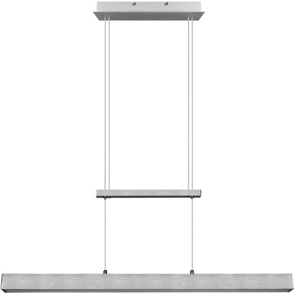 HLW LED LED Hanglamp 31W - Dimbare Mat Grijze LED Hanglamp met Warm Wit Licht 3000K HLW LED LED Hanglamp 31W - Dimbare Mat Grijze LED Hanglamp met Warm Wit Licht 3000K