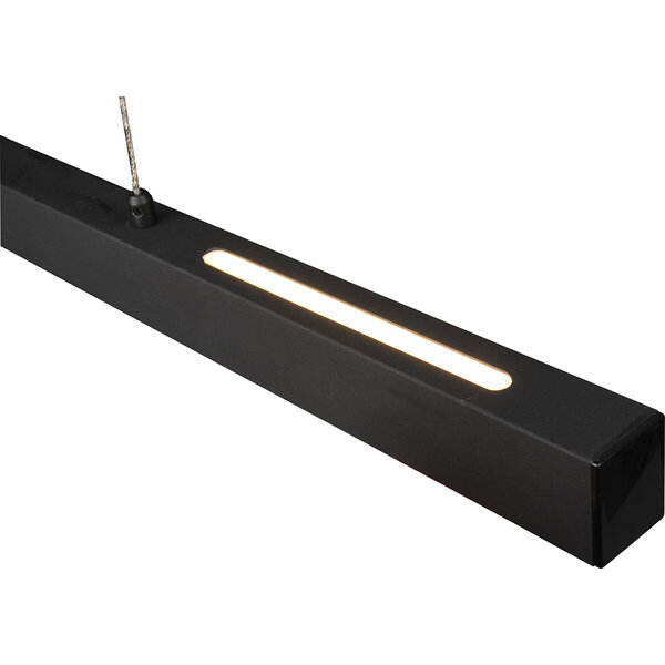 HLW LED LED Hanglamp 31W - Dimbaar, Mat Zwart & Warm Wit - Trion Parola