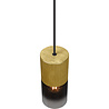 HLW LED Gouden LED Hanglamp Trion Roba - Mat Goud Aluminium, Rookglas, E27 Fitting HLW LED Gouden LED Hanglamp Trion Roba - Mat Goud Aluminium, Rookglas, E27 Fitting