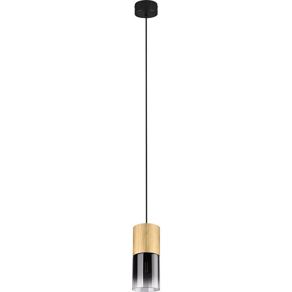 HLW LED Gouden LED Hanglamp Trion Roba - Mat Goud Aluminium, Rookglas, E27 Fitting HLW LED Gouden LED Hanglamp Trion Roba - Mat Goud Aluminium, Rookglas, E27 Fitting