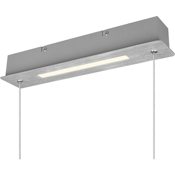 HLW LED Witte Dimbare LED Hanglamp 38W - Warm Wit 3000K - Trion Akina Aluminium HLW LED Witte Dimbare LED Hanglamp 38W - Warm Wit 3000K - Trion Akina Aluminium