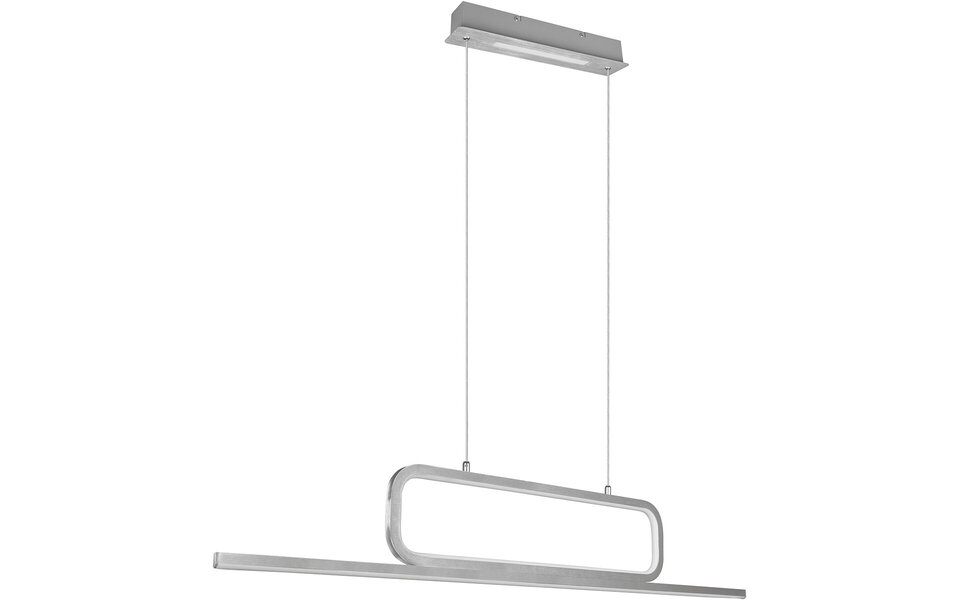 HLW LED Witte Dimbare LED Hanglamp 38W - Warm Wit 3000K - Trion Akina Aluminium