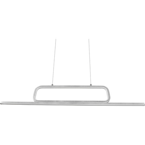 HLW LED Witte Dimbare LED Hanglamp 38W - Warm Wit 3000K - Trion Akina Aluminium HLW LED Witte Dimbare LED Hanglamp 38W - Warm Wit 3000K - Trion Akina Aluminium