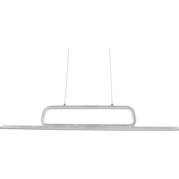 HLW LED Witte Dimbare LED Hanglamp 38W - Warm Wit 3000K - Trion Akina Aluminium HLW LED Witte Dimbare LED Hanglamp 38W - Warm Wit 3000K - Trion Akina Aluminium