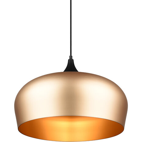 HLW LED Gouden LED Hanglamp Trion Christa - Mat Goud Aluminium, Ø450mm, E27 Fitting HLW LED Gouden LED Hanglamp Trion Christa - Mat Goud Aluminium, Ø450mm, E27 Fitting