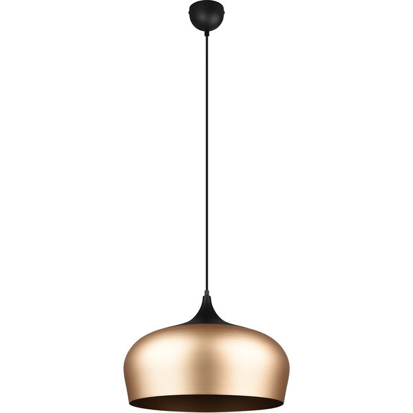 HLW LED Gouden LED Hanglamp Trion Christa - Mat Goud Aluminium, Ø450mm, E27 Fitting HLW LED Gouden LED Hanglamp Trion Christa - Mat Goud Aluminium, Ø450mm, E27 Fitting