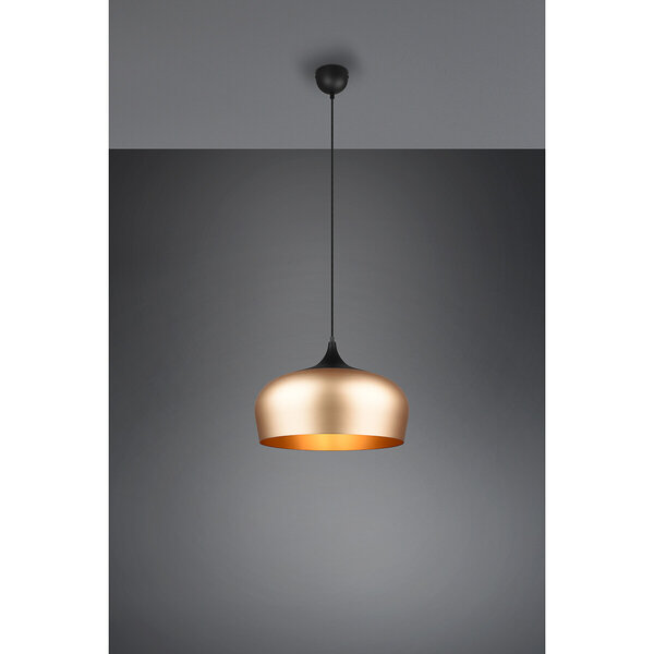 HLW LED Gouden LED Hanglamp Trion Christa - Mat Goud Aluminium, Ø450mm, E27 Fitting HLW LED Gouden LED Hanglamp Trion Christa - Mat Goud Aluminium, Ø450mm, E27 Fitting