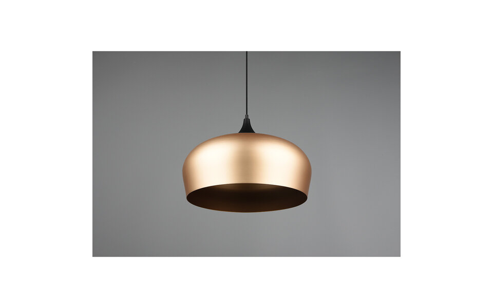HLW LED Gouden LED Hanglamp Trion Christa - Mat Goud Aluminium, Ø450mm, E27 Fitting