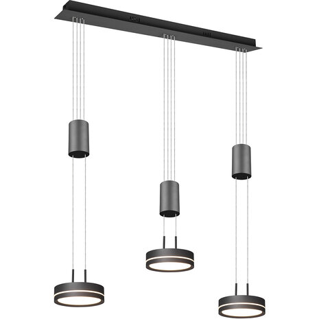 HLW LED Dimbare LED Hanglamp 6W - Witte LED Lamp met Warm Wit Licht en Modern Design HLW LED Dimbare LED Hanglamp 6W - Witte LED Lamp met Warm Wit Licht en Modern Design