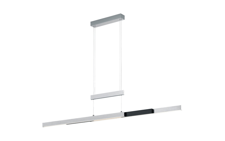 HLW LED LED Hanglamp 45W Trion Trojan Up & Down - Aanpasbare Kleur, Geborsteld Zilver