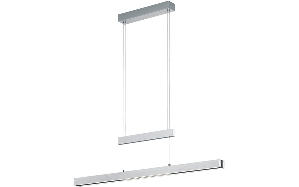 HLW LED LED Hanglamp 45W Trion Trojan Up & Down - Aanpasbare Kleur, Geborsteld Zilver