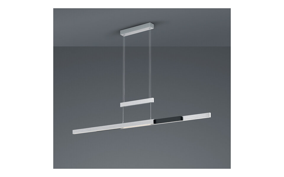 HLW LED LED Hanglamp 45W Trion Trojan Up & Down - Aanpasbare Kleur, Geborsteld Zilver