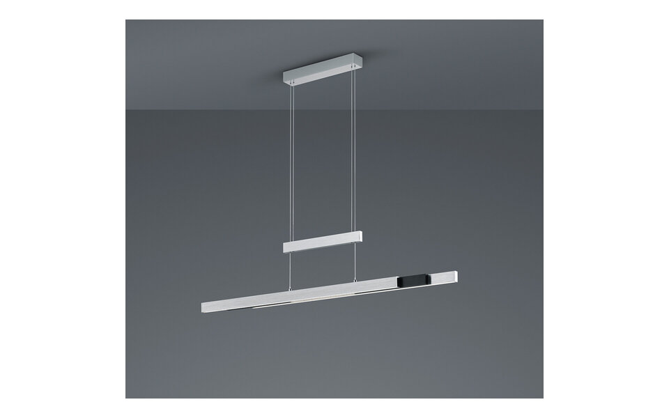 HLW LED LED Hanglamp 45W Trion Trojan Up & Down - Aanpasbare Kleur, Geborsteld Zilver