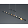 HLW LED Mat Zwarte LED Hanglamp Trion Trojan 45W met Up & Down Verlichting en Instelbare Kleur HLW LED Mat Zwarte LED Hanglamp Trion Trojan 45W met Up & Down Verlichting en Instelbare Kleur