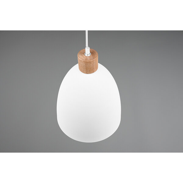 HLW LED LED Hanglamp Trion Jaguar - Mat Wit Aluminium, Rond, 40W LED, E27 Fitting HLW LED LED Hanglamp Trion Jaguar - Mat Wit Aluminium, Rond, 40W LED, E27 Fitting