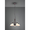 HLW LED LED Kroonluchter Trion Rustina - 5-lichts Roestkleur Aluminium E14