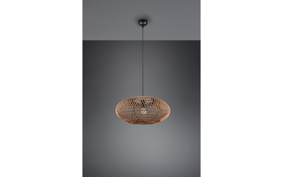 HLW LED Zwarte LED Hanglamp Trion Hetra - Mat Zwart Aluminium, E27 LED Lamp HLW LED Zwarte LED Hanglamp Trion Hetra - Mat Zwart Aluminium, E27 LED Lamp