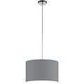 Grijze LED Hanglamp Trion Hotia - Mat Aluminium, E27 Fitting, In hoogte verstelbaar Grijze LED Hanglamp Trion Hotia - Mat Aluminium, E27 Fitting, In hoogte verstelbaar