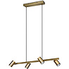 HLW LED Gouden LED Hanglamp Trion Milona - 4-lichts, GU10 fitting, Mat Goud Aluminium HLW LED Gouden LED Hanglamp Trion Milona - 4-lichts, GU10 fitting, Mat Goud Aluminium