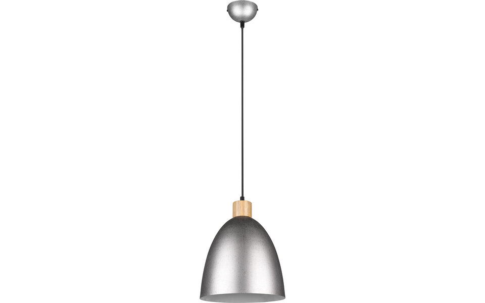 HLW LED LED Hanglamp Trion Jaguar - Rond, Mat Nikkel, Aluminium, 40W LED, E27 Fitting